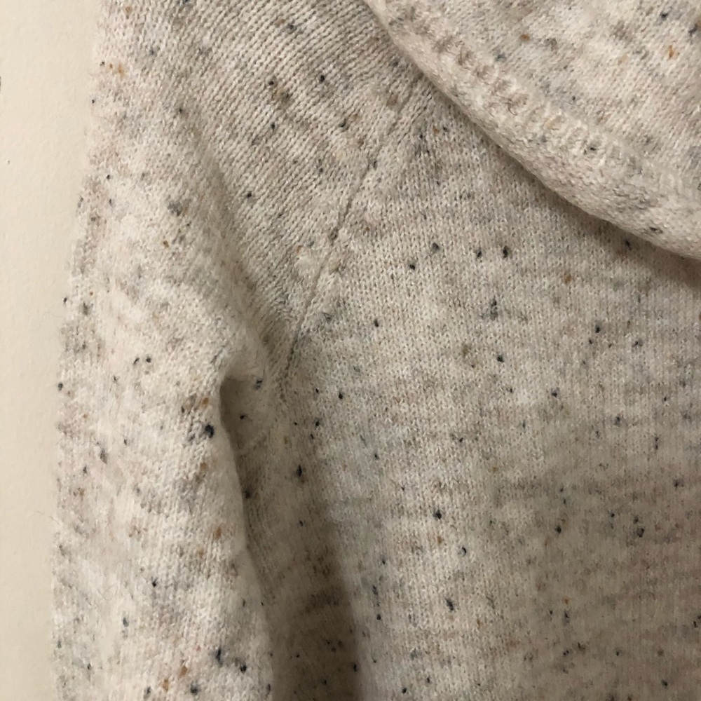NWT Yes Lola speckled cowl neck sweater XS - Picture 8 of 11